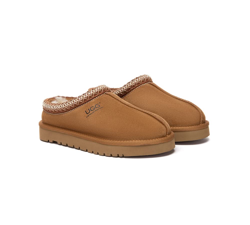 AUSTRALIAN SHEPHERD? UGG Slippers Sheepskin Wool Ankle Tazzy Tay