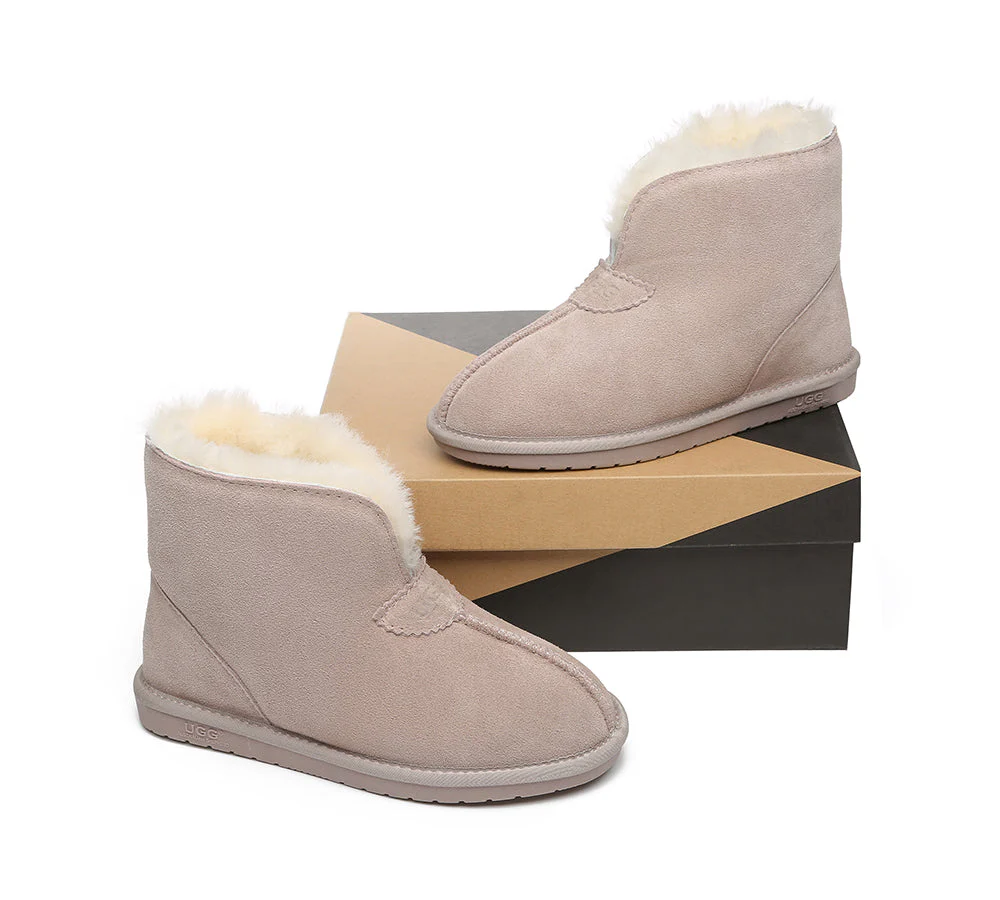 AUSTRALIAN SHEPHERD? UGG Slippers Sheepskin Wool Ankle Parker