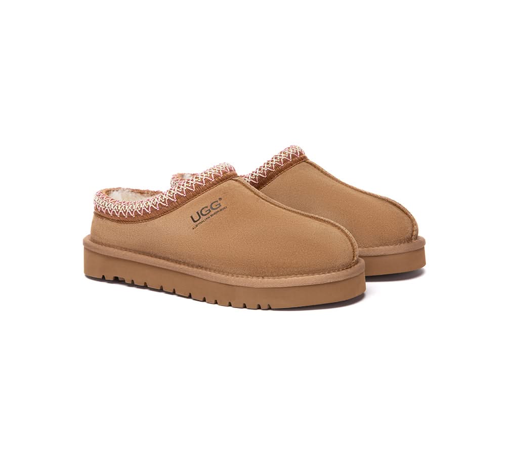 AUSTRALIAN SHEPHERD? UGG Slippers Sheepskin Wool Ankle Tazzy Tay