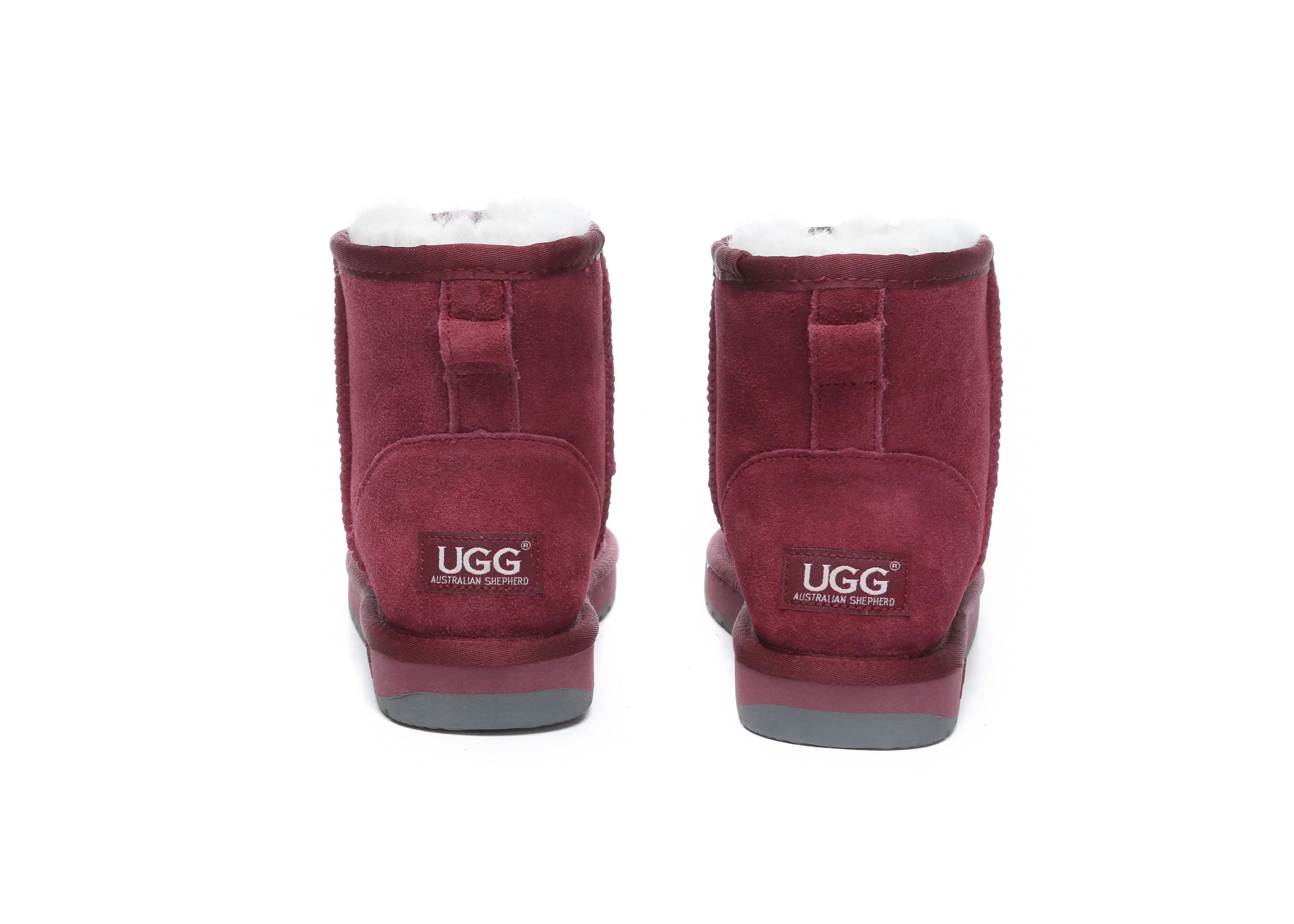 AUSTRALIAN SHEPHERD? UGG Boots Sheepskin Wool Mini Classic Suede Special Colour