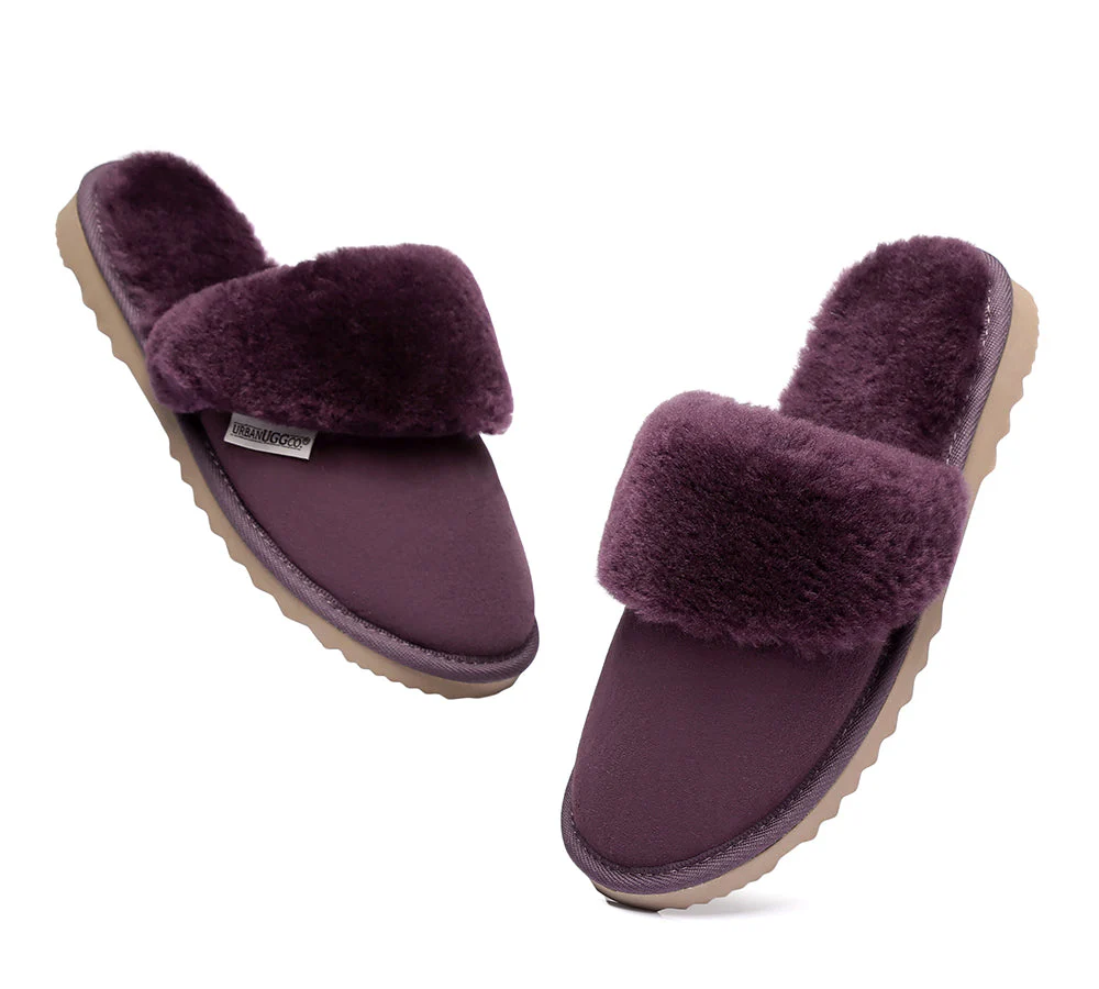 Urban UGG? UGG Slippers Australian Made Sheepskin Wool Collar Scuff