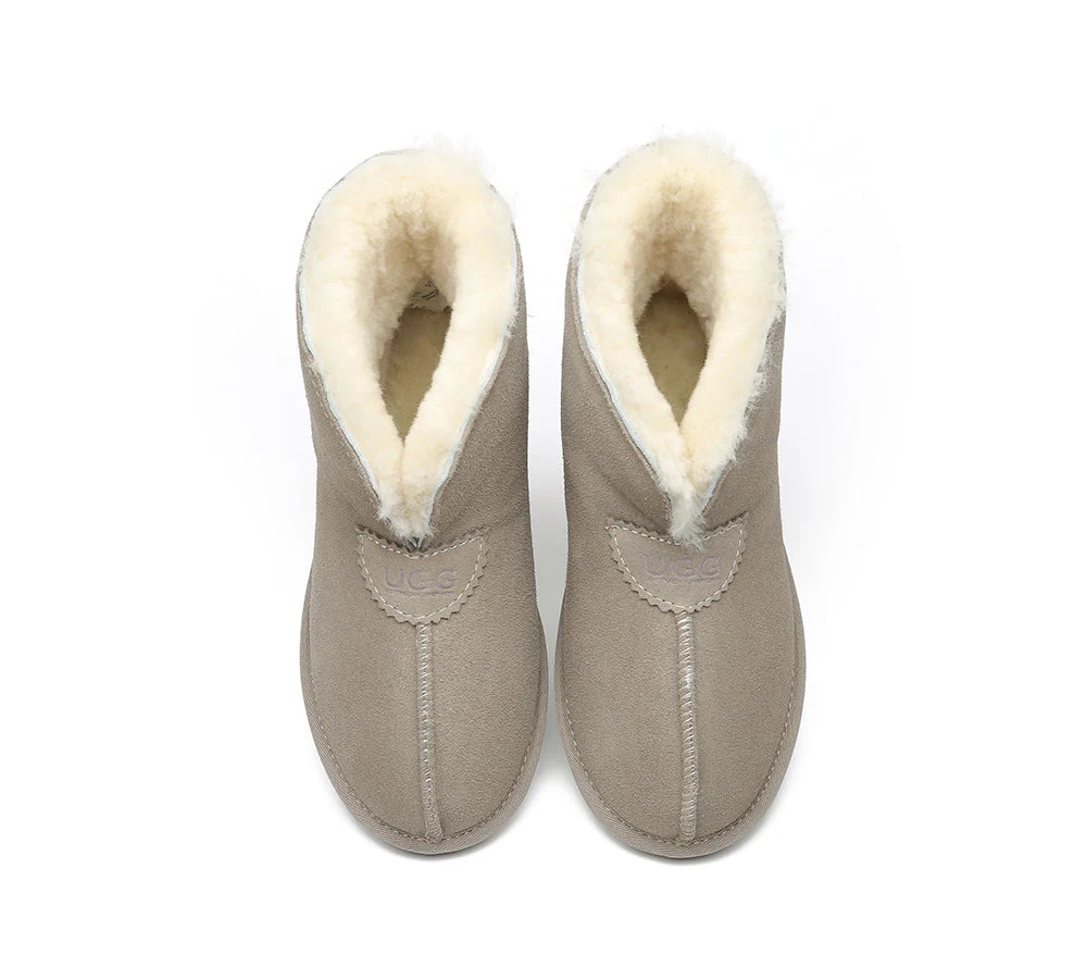 AUSTRALIAN SHEPHERD? UGG Slippers Sheepskin Wool Ankle Parker
