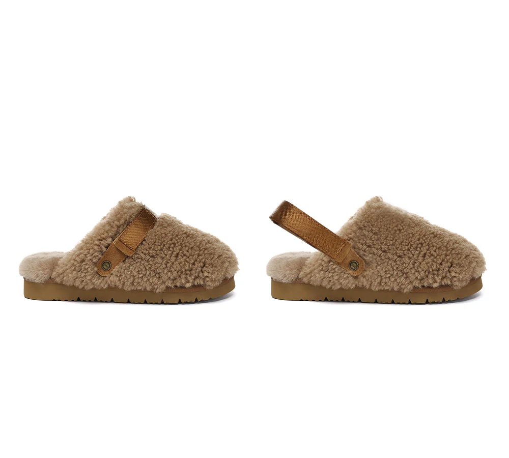 AUSTRALIAN SHEPHERD? UGG Slippers Sheepskin Wool Slingback Nozet