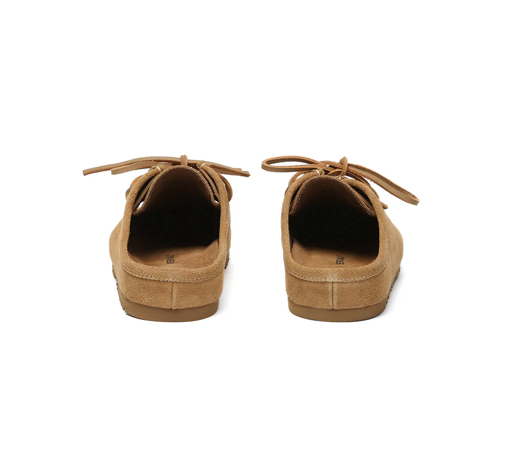 EVERAU? Slippers Suede Casual Slip On Yancy