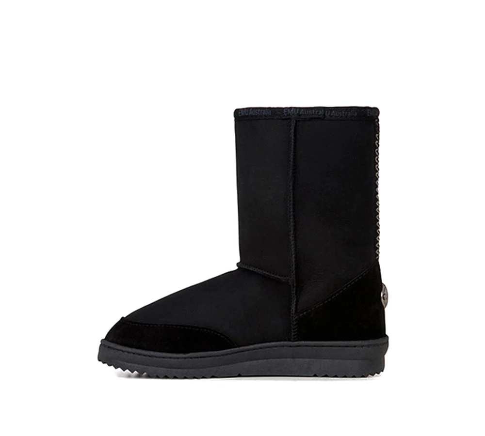 EMU? UGG Boots Australian Made Sheepskin Wool Short Platinum Outback Lo