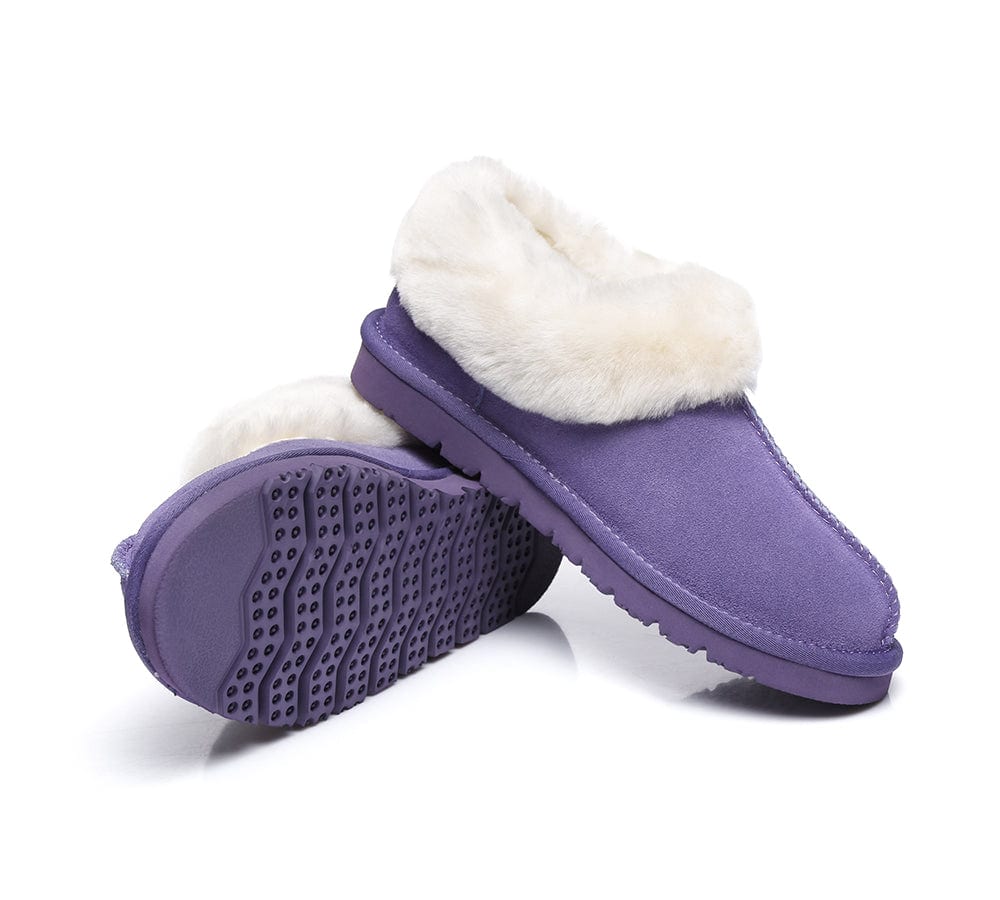 AUSTRALIAN SHEPHERD? UGG Slippers Sheepskin Wool Ankle Homey