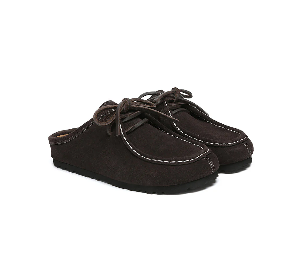 EVERAU? Slippers Suede Casual Slip On Yancy