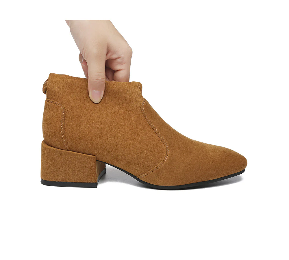 TARRAMARRA? Women Microsuede Ankle Sock Boots Kenia