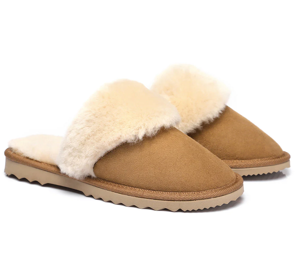 Urban UGG? UGG Slippers Australian Made Sheepskin Wool Collar Scuff