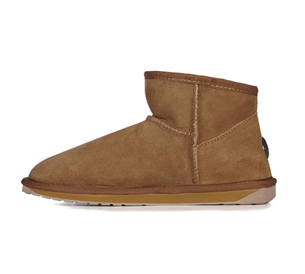EMU? UGG Boots Australian Made Sheepskin Wool Platinum Slim Darling