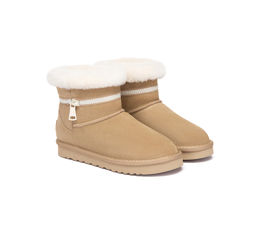 AUSTRALIAN SHEPHERD? UGG Boots Sheepskin Wool Shearling Ankle Lienn