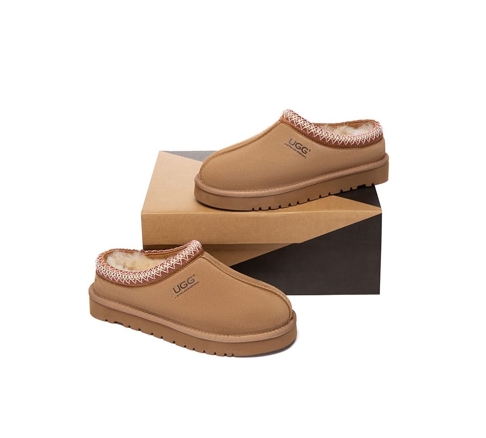 AUSTRALIAN SHEPHERD? UGG Slippers Sheepskin Wool Ankle Tazzy Tay