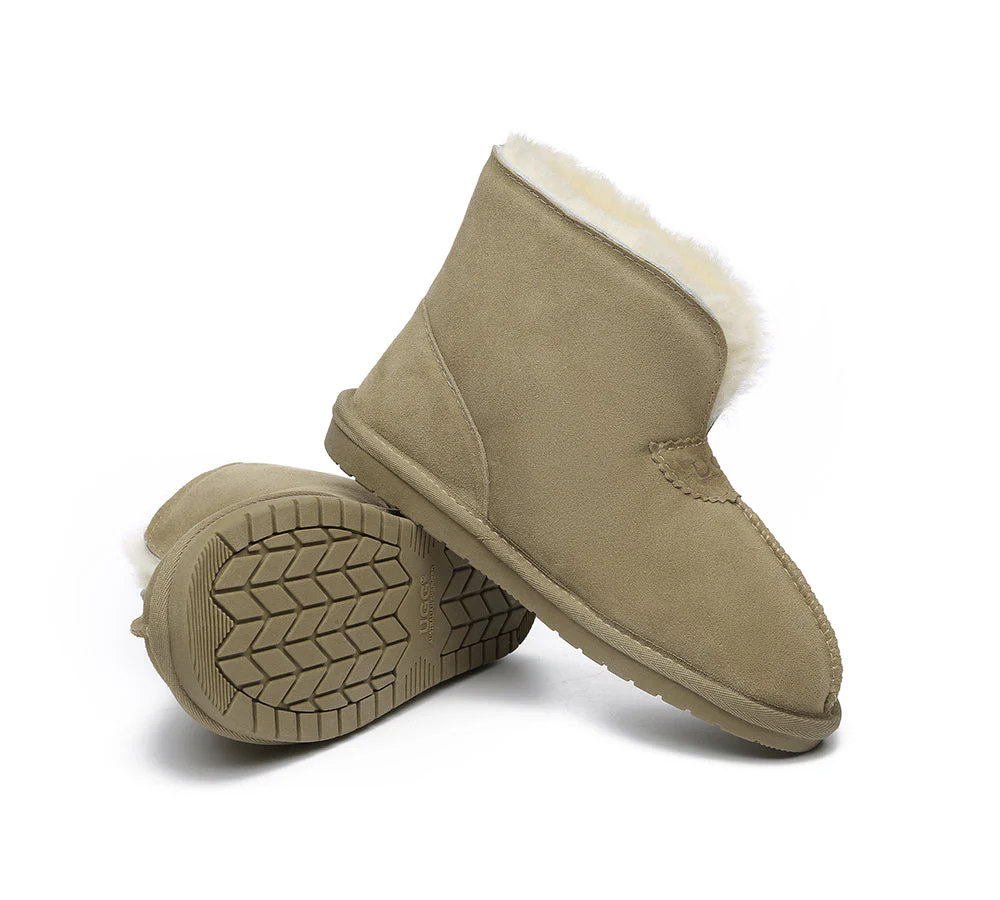 AUSTRALIAN SHEPHERD? UGG Slippers Sheepskin Wool Ankle Parker