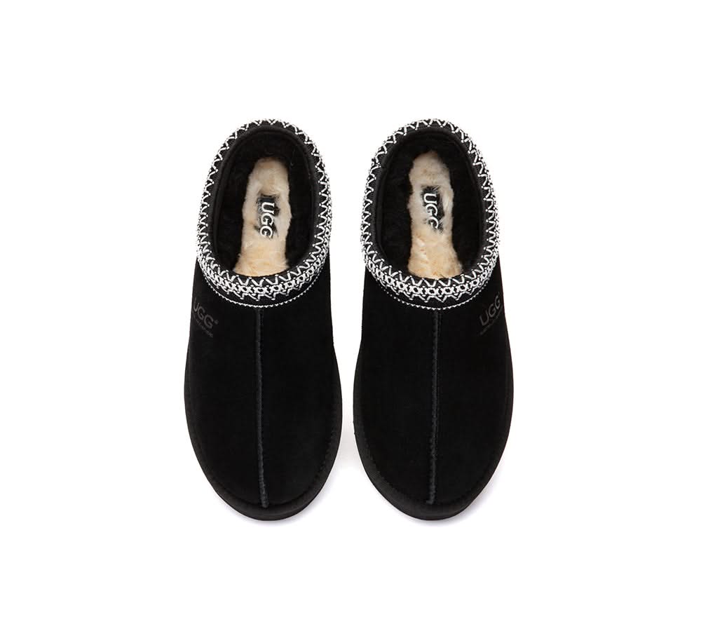 AUSTRALIAN SHEPHERD? UGG Slippers Sheepskin Wool Ankle Tazzy Tay