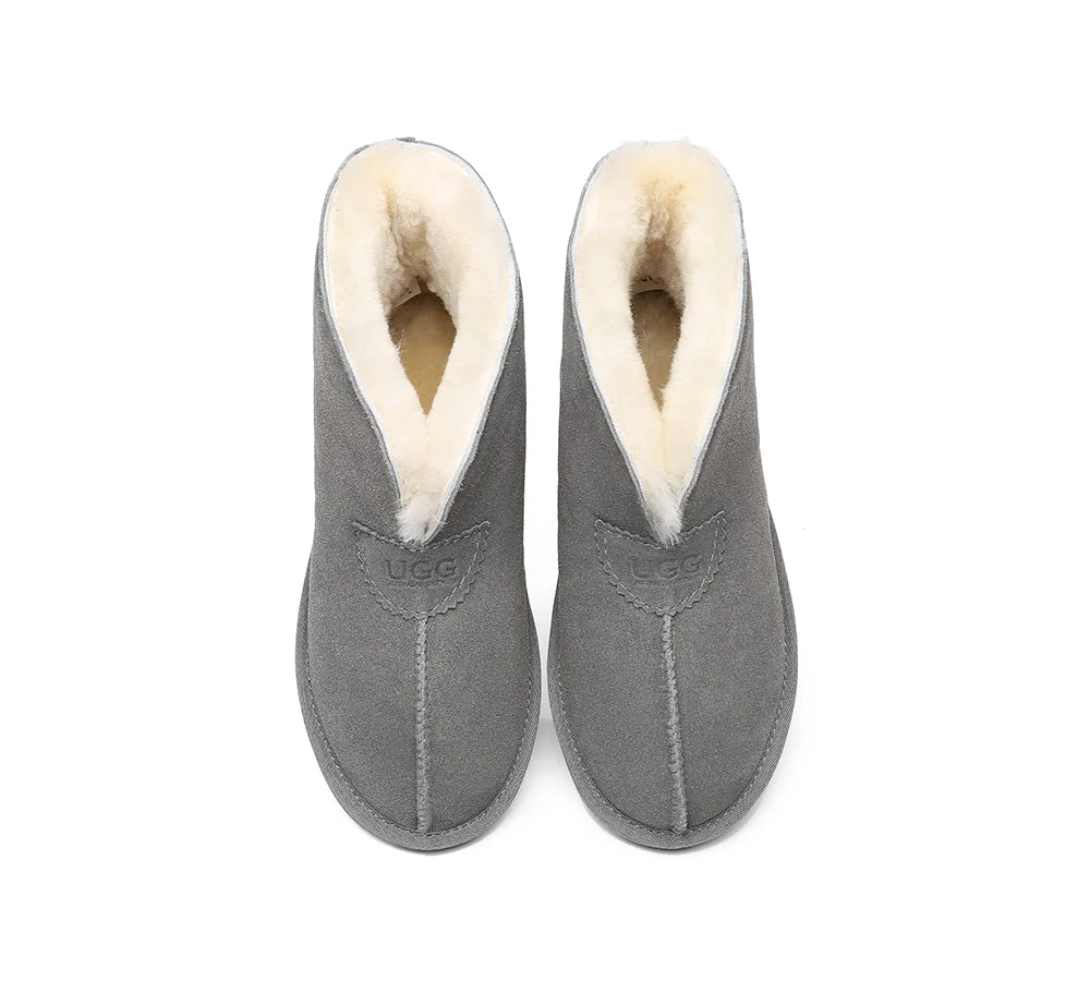 AUSTRALIAN SHEPHERD? UGG Slippers Sheepskin Wool Ankle Parker