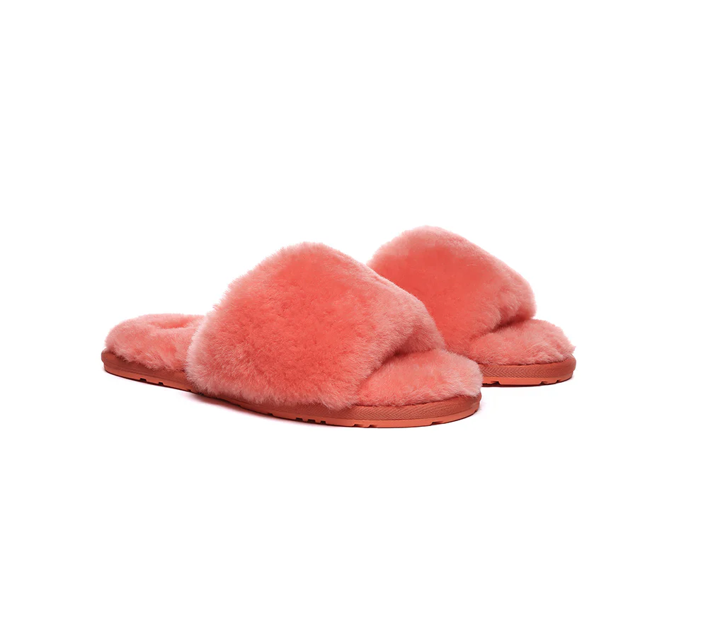 EVERAU? UGG Women Fluffy Slides Nala