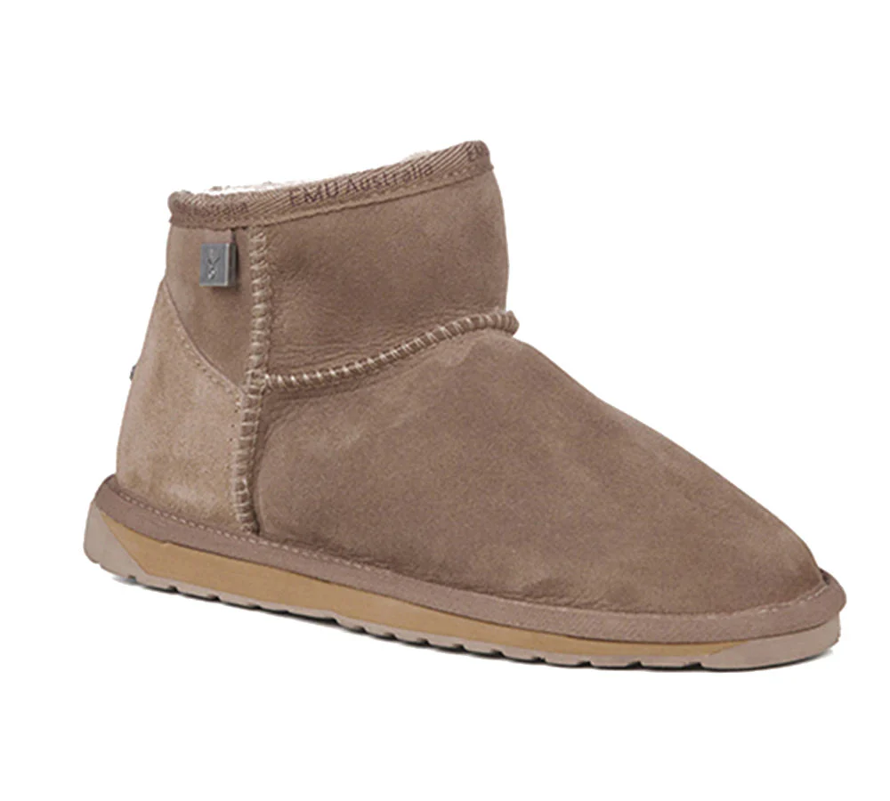 EMU? UGG Boots Australian Made Sheepskin Wool Platinum Slim Darling