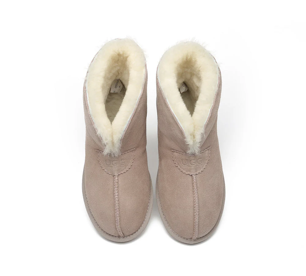 AUSTRALIAN SHEPHERD? UGG Slippers Sheepskin Wool Ankle Parker