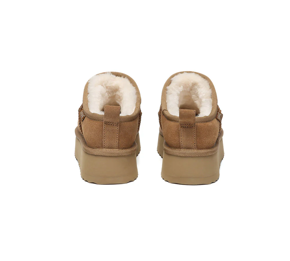 AUSTRALIAN SHEPHERD? UGG Boots Low Cut Ankle Classic Platform Nano