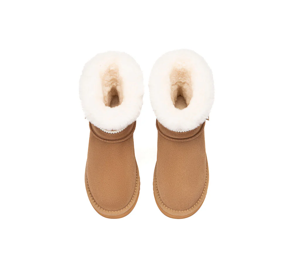 AUSTRALIAN SHEPHERD? UGG Boots Sheepskin Wool Shearling Ankle Lienn