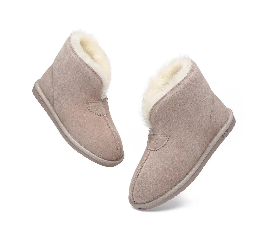 AUSTRALIAN SHEPHERD? UGG Slippers Sheepskin Wool Ankle Parker