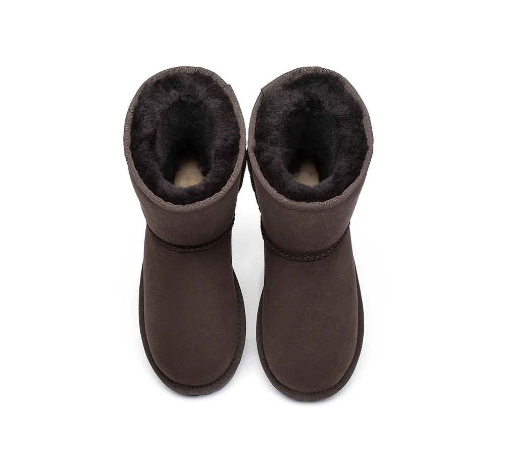 EVERAU? UGG Boots Premium Australian Sheepskin Wool Short Classic