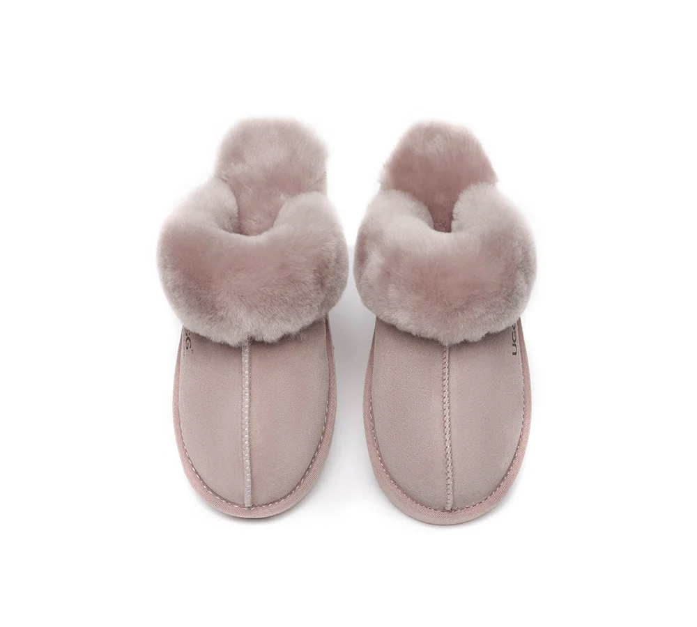 AUSTRALIAN SHEPHERD? UGG Slippers Premium Sheepskin Wool Muffin Special
