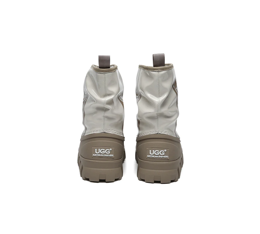 AUSTRALIAN SHEPHERD? UGG Boots Women Sheepskin Wool Waterproof Chunky Wren