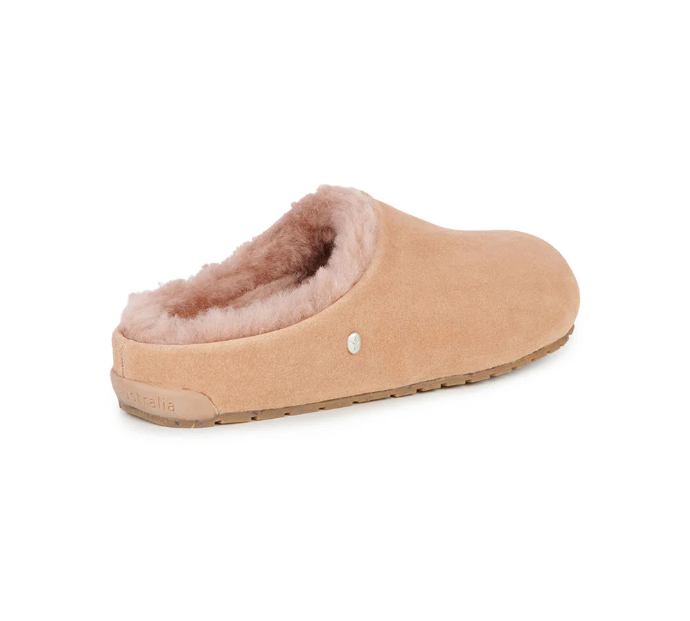 EMU? UGG Slippers Australian Made Sheepskin Wool Mule Monch