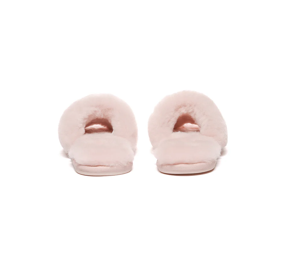 EVERAU? UGG Women Fluffy Slides Nala