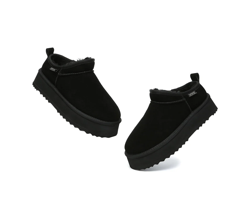 AUSTRALIAN SHEPHERD? UGG Boots Low Cut Ankle Classic Platform Nano