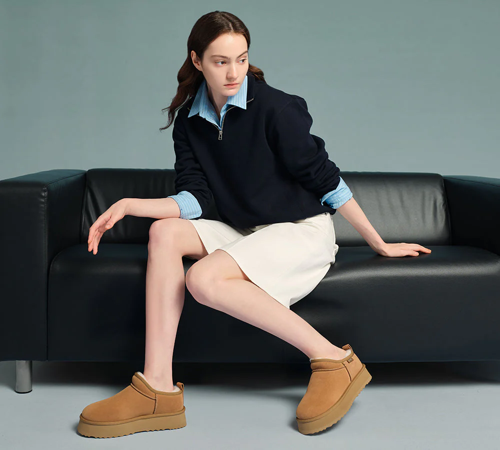 AUSTRALIAN SHEPHERD? UGG Boots Low Cut Ankle Classic Platform Nano