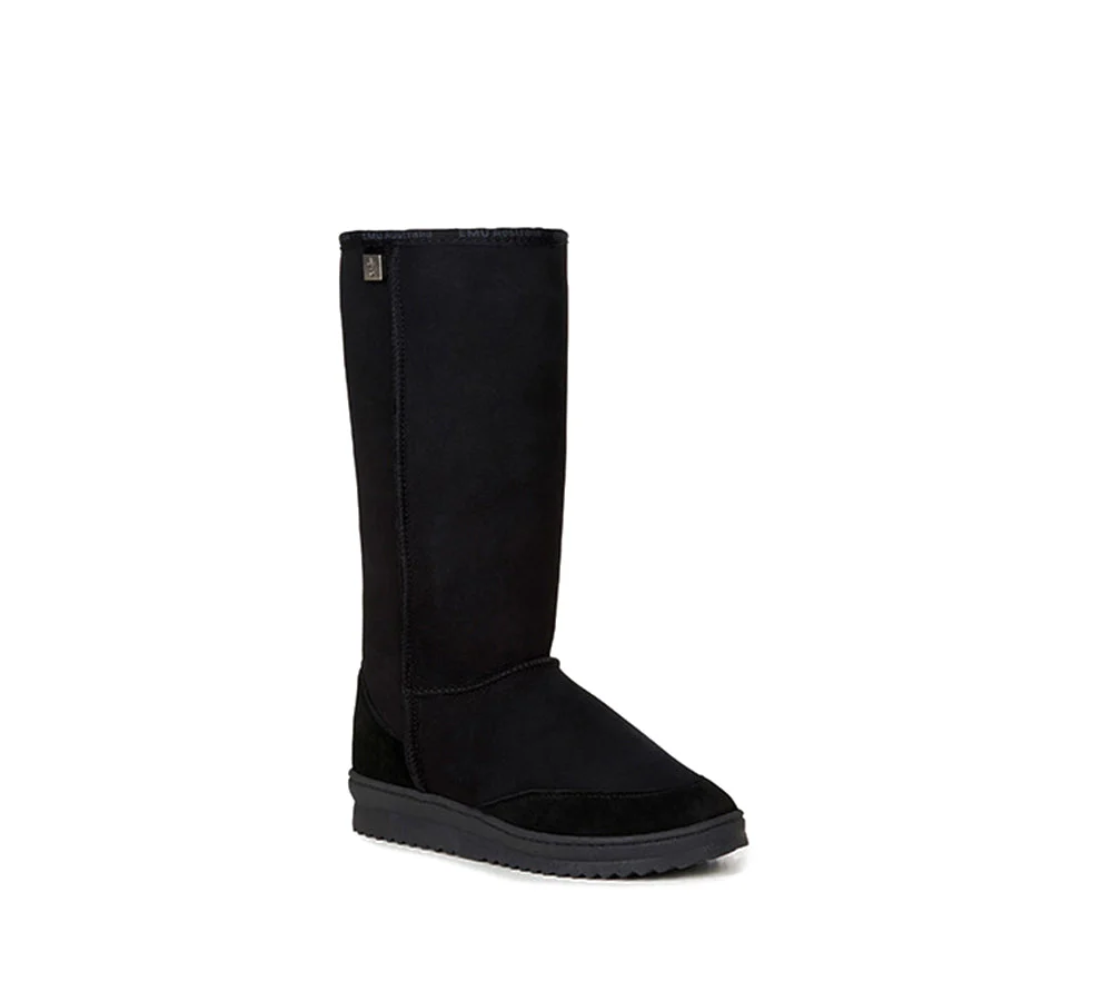 EMU? UGG Boots Australian Made Sheepskin Wool Tall Platinum Outback Hi