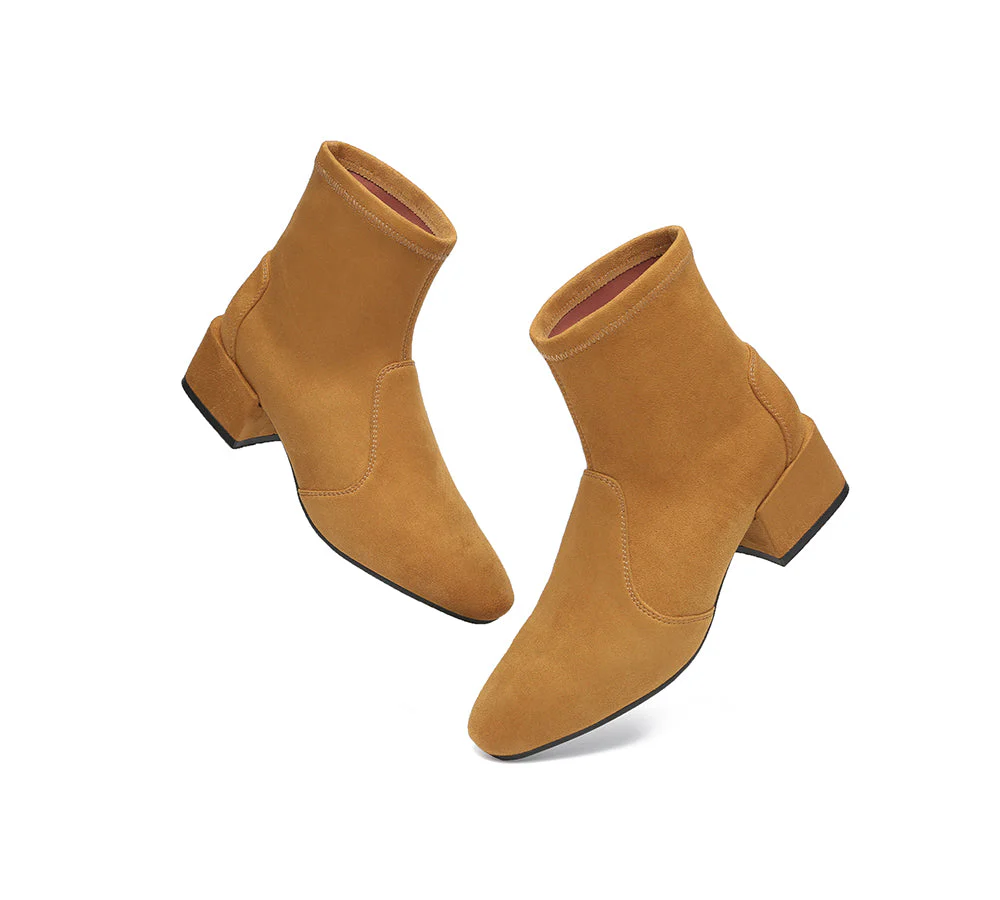TARRAMARRA? Women Microsuede Ankle Sock Boots Kenia