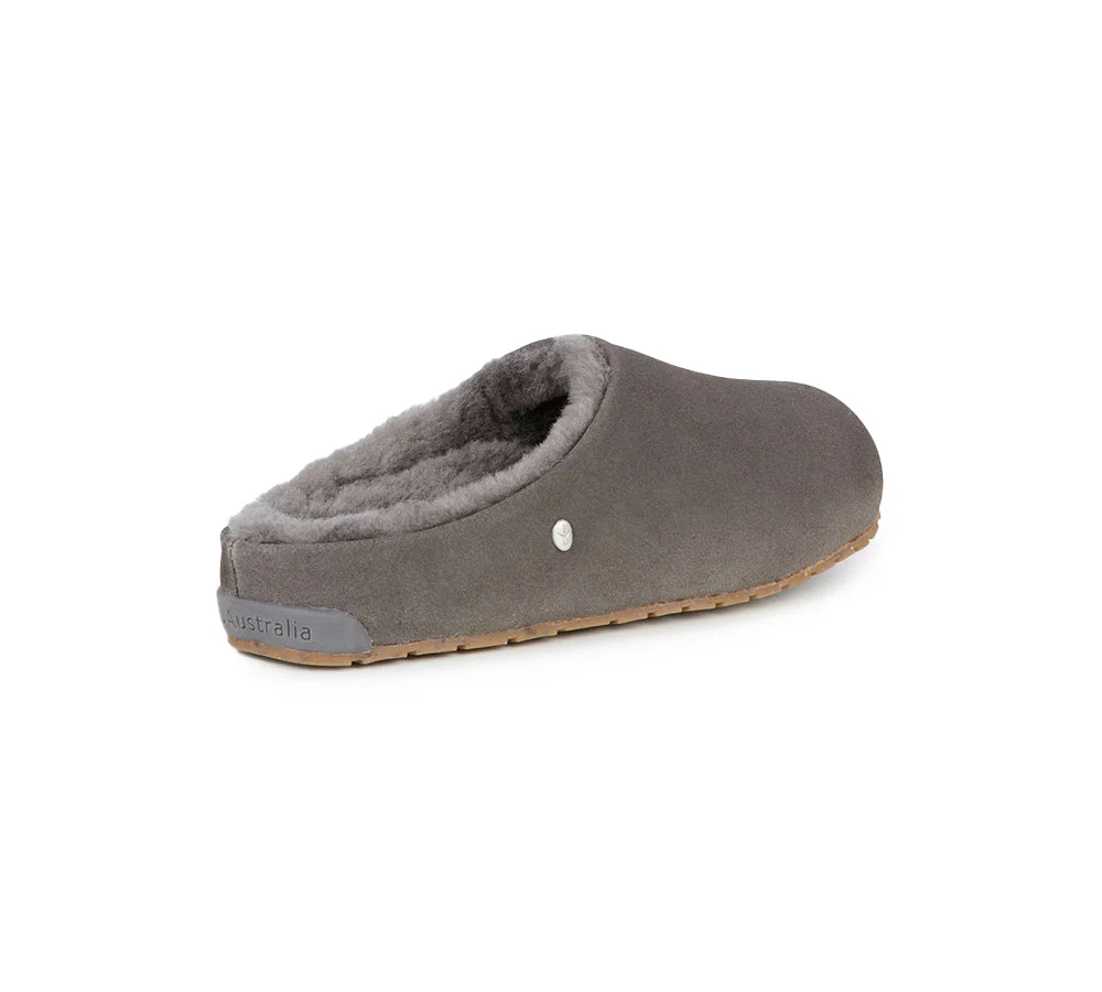 EMU? UGG Slippers Australian Made Sheepskin Wool Mule Monch