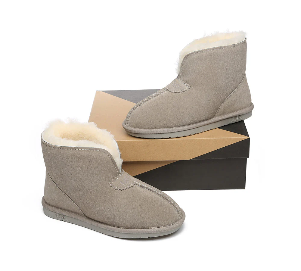 AUSTRALIAN SHEPHERD? UGG Slippers Sheepskin Wool Ankle Parker