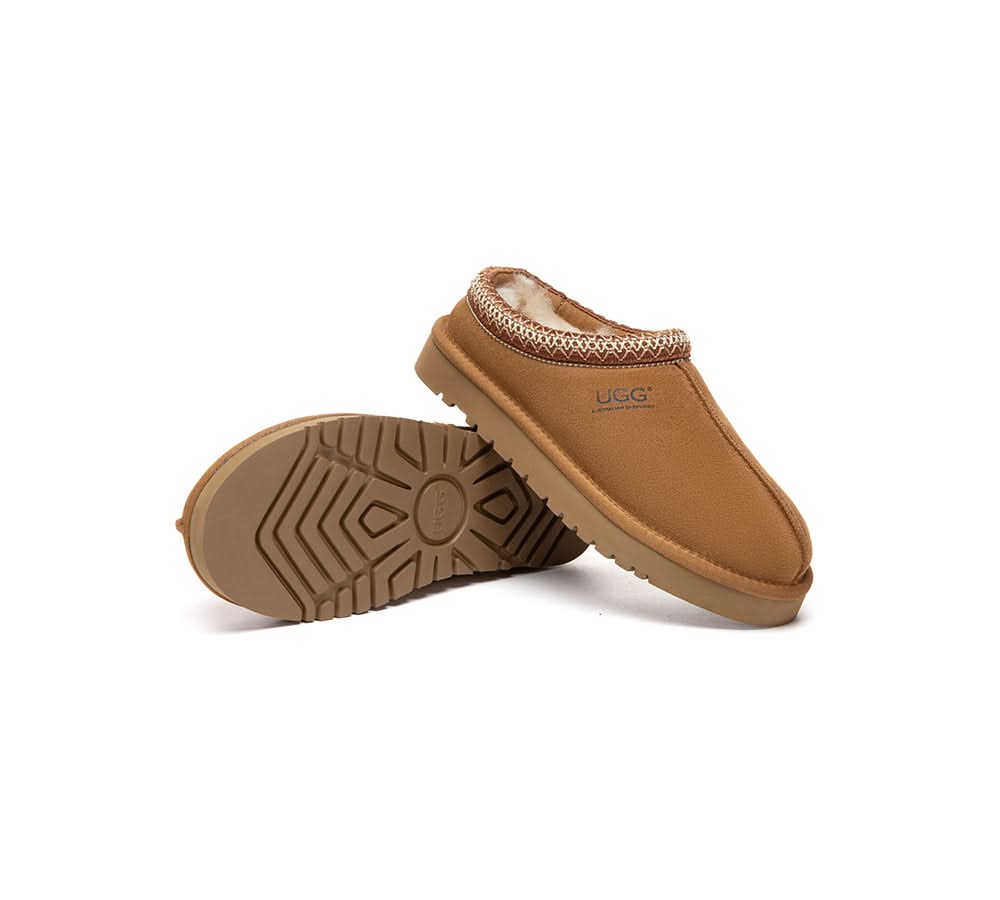 AUSTRALIAN SHEPHERD? UGG Slippers Sheepskin Wool Ankle Tazzy Tay
