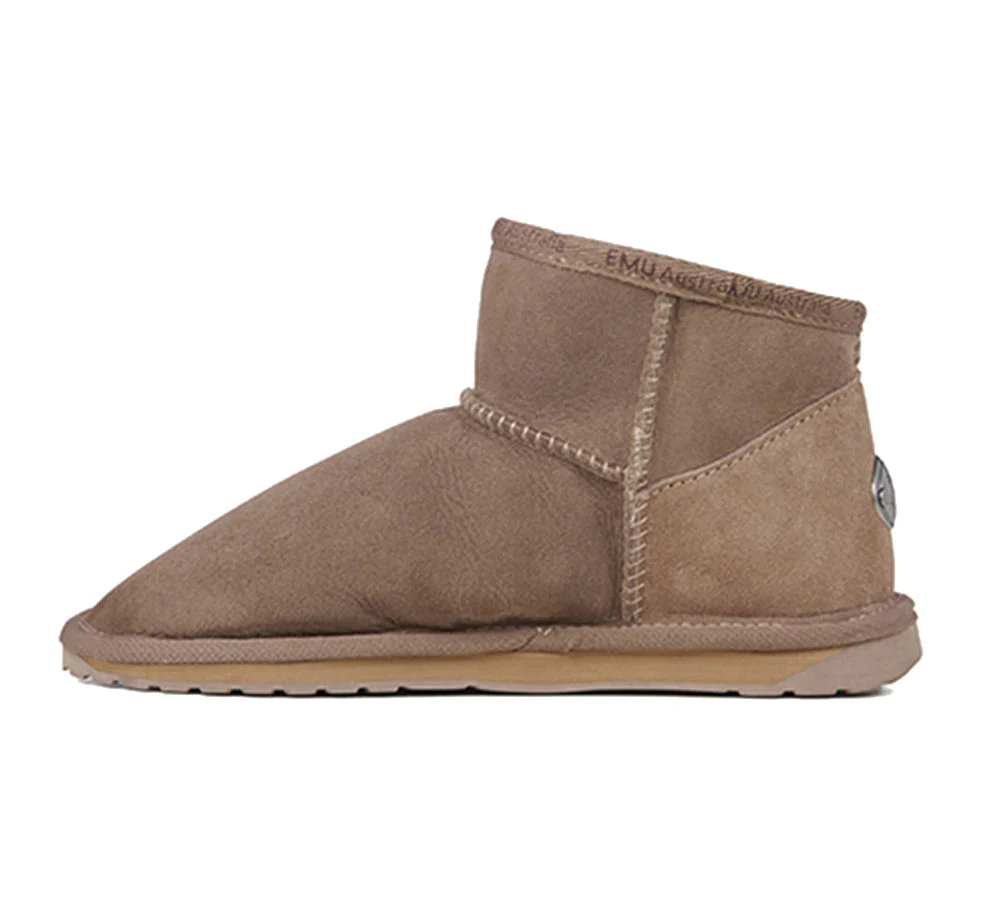 EMU? UGG Boots Australian Made Sheepskin Wool Platinum Slim Darling