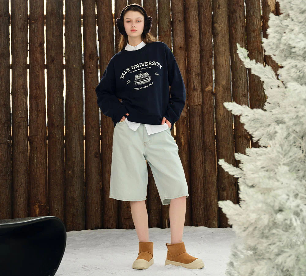 AUSTRALIAN SHEPHERD? UGG Boots Sheepskin Wool Ankle Chunky Platform Harrison