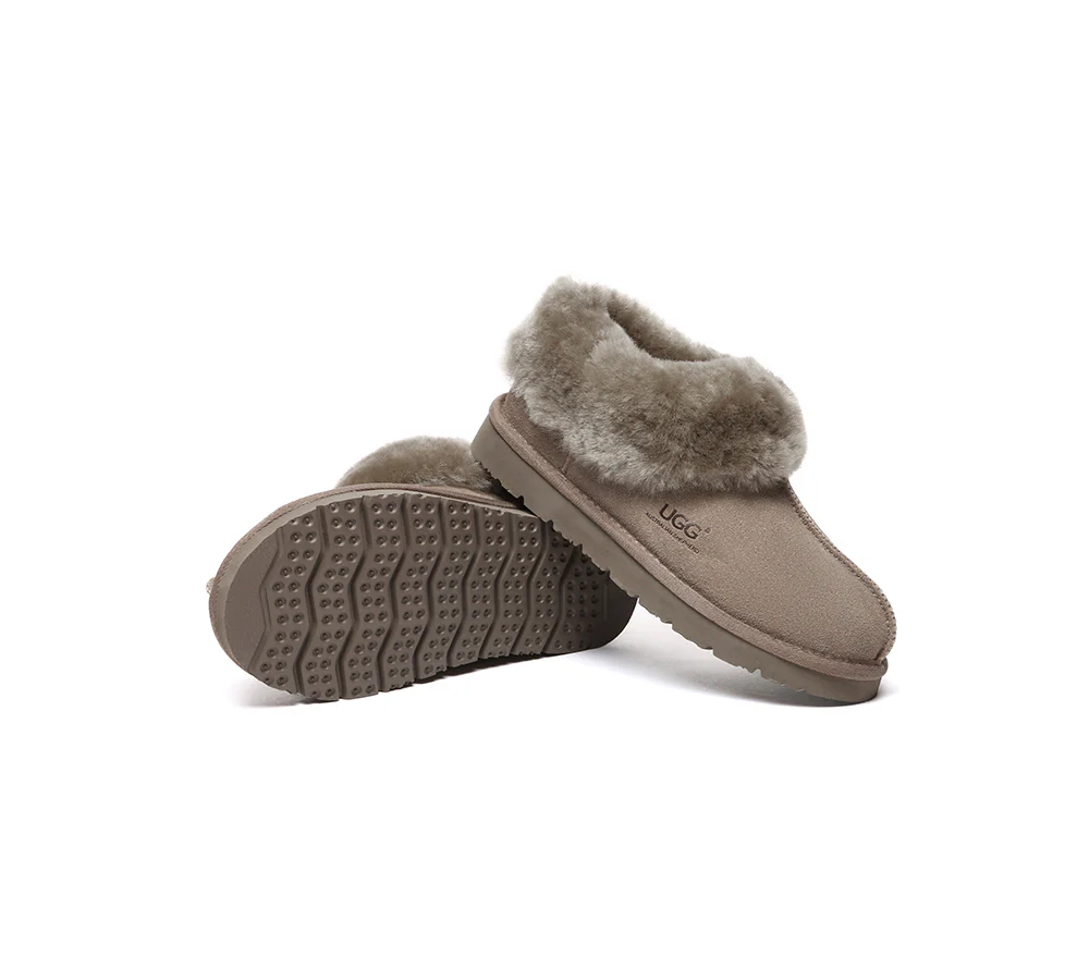 AUSTRALIAN SHEPHERD? UGG Slippers Sheepskin Wool Ankle Homey Special