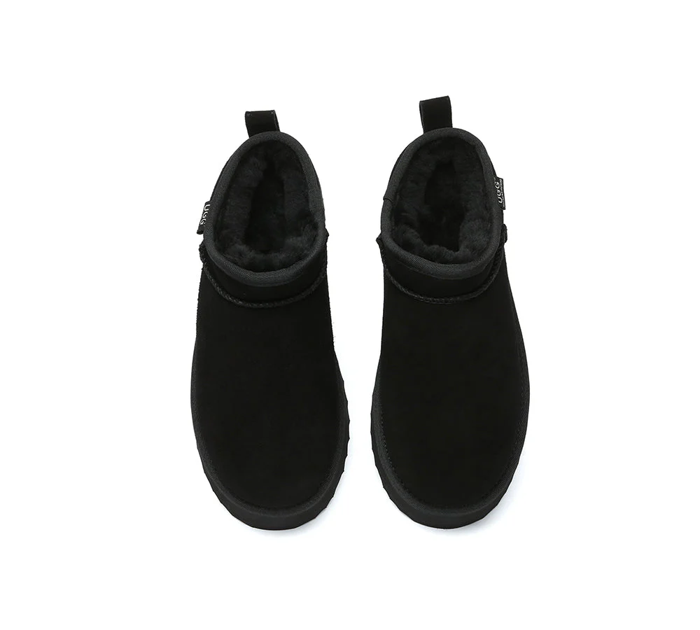 AUSTRALIAN SHEPHERD? UGG Boots Low Cut Ankle Classic Platform Nano