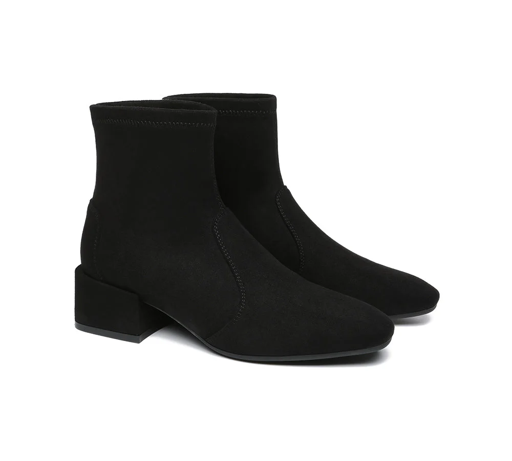 TARRAMARRA? Women Microsuede Ankle Sock Boots Kenia