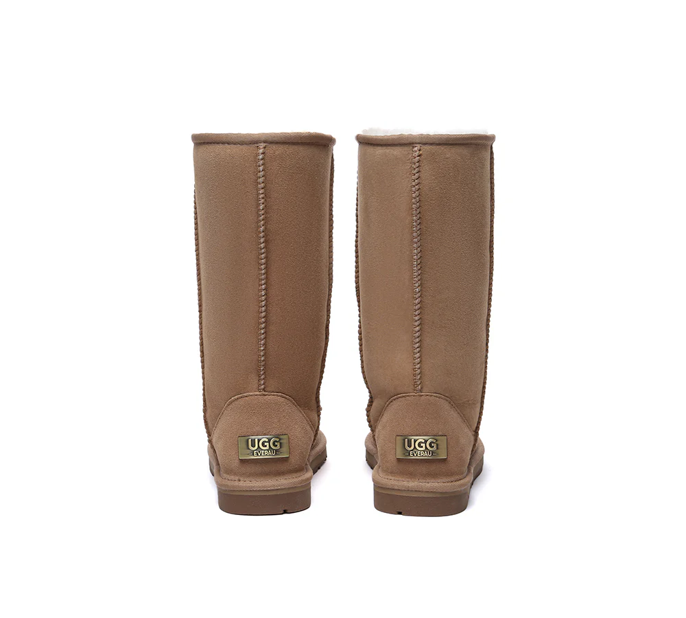 UGG EVERAU? UGG Boots Double Faced Sheepskin Wool Tall Classic