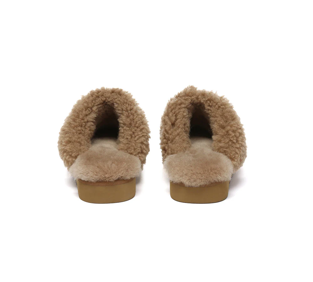 AUSTRALIAN SHEPHERD? UGG Slippers Sheepskin Wool Slingback Nozet