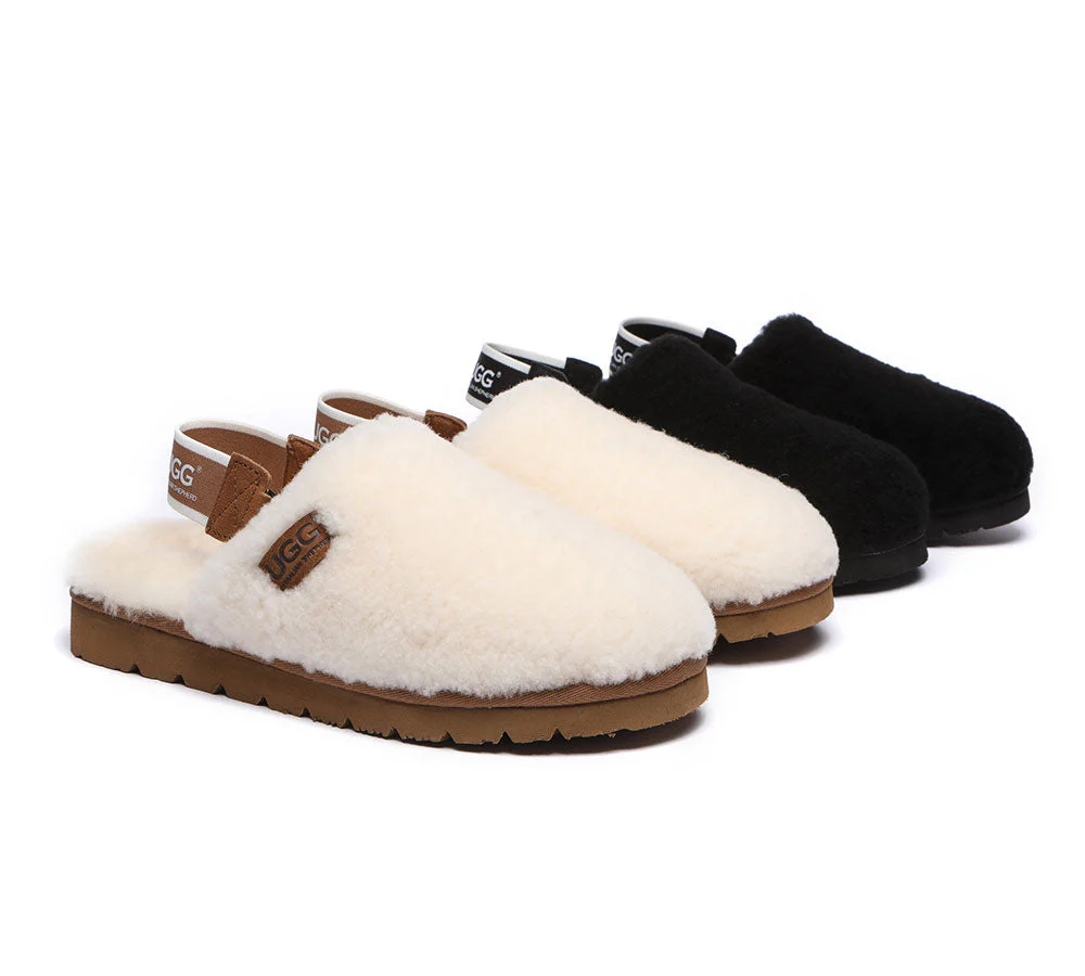 AUSTRALIAN SHEPHERD? 2-Way Style UGG Slippers Women Removable Strap Slingback Kamari