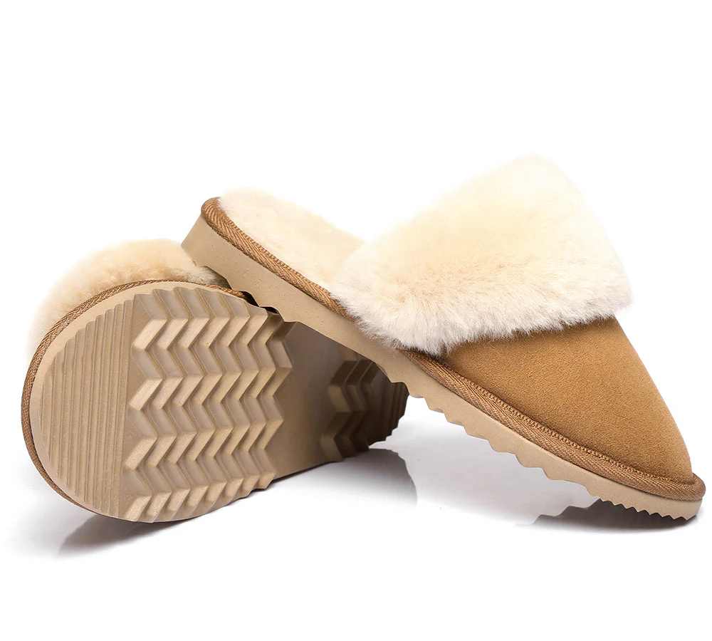 Urban UGG? UGG Slippers Australian Made Sheepskin Wool Collar Scuff