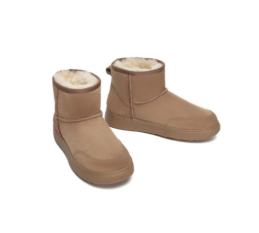 AUSTRALIAN SHEPHERD? UGG Boots Sheepskin Wool Ankle Mini Classic Outdoor