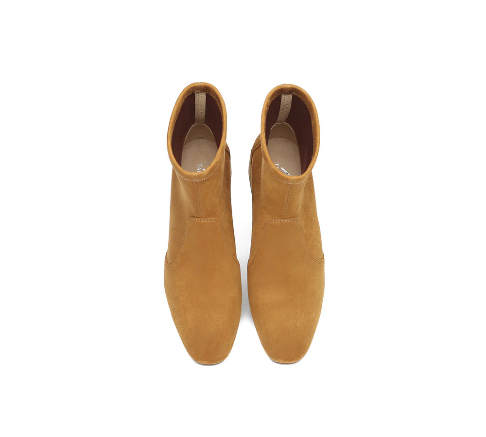 TARRAMARRA? Women Microsuede Ankle Sock Boots Kenia