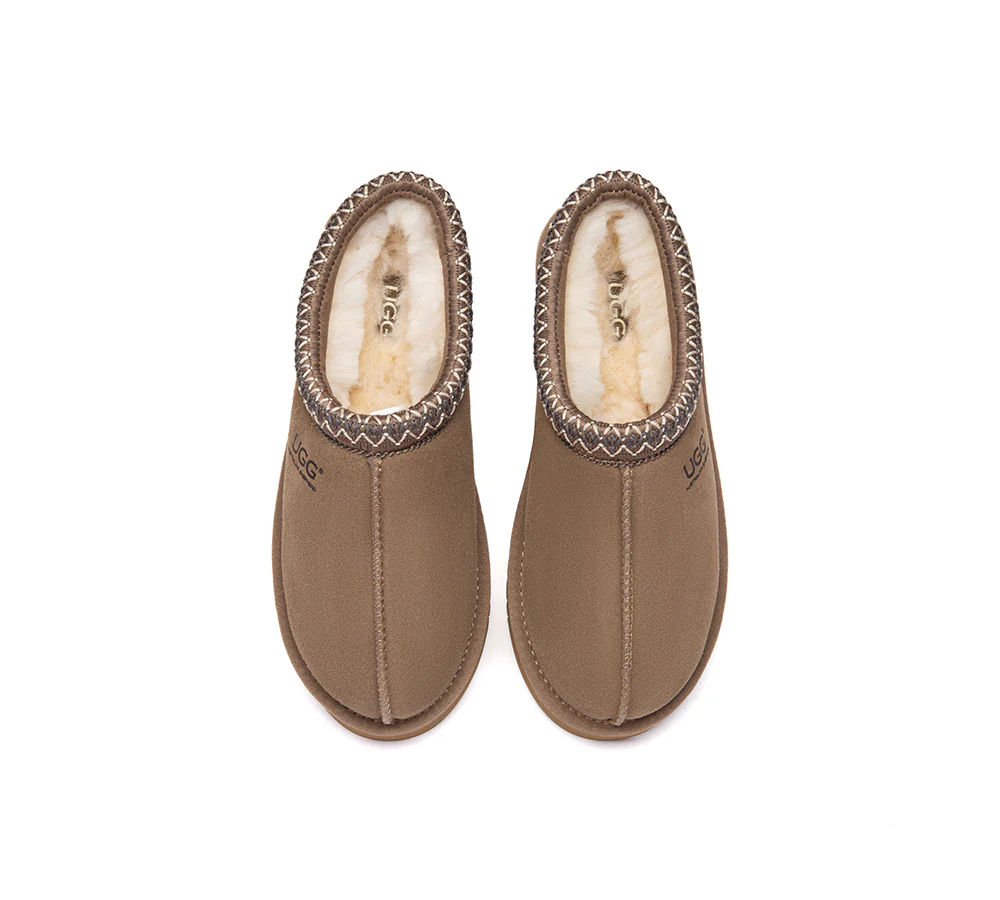 AUSTRALIAN SHEPHERD? UGG Slippers Sheepskin Wool Ankle Tazzy Tay