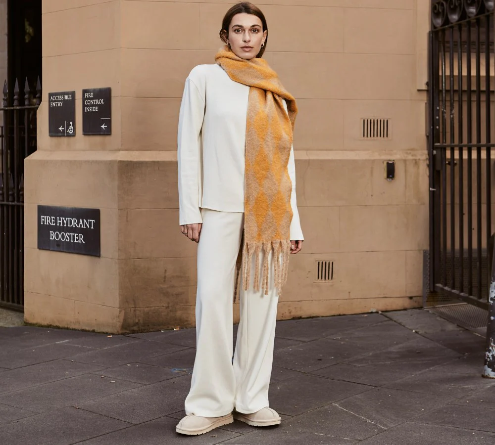 AUSTRALIAN SHEPHERD? UGG Slippers Sheepskin Wool Ankle Homey Special